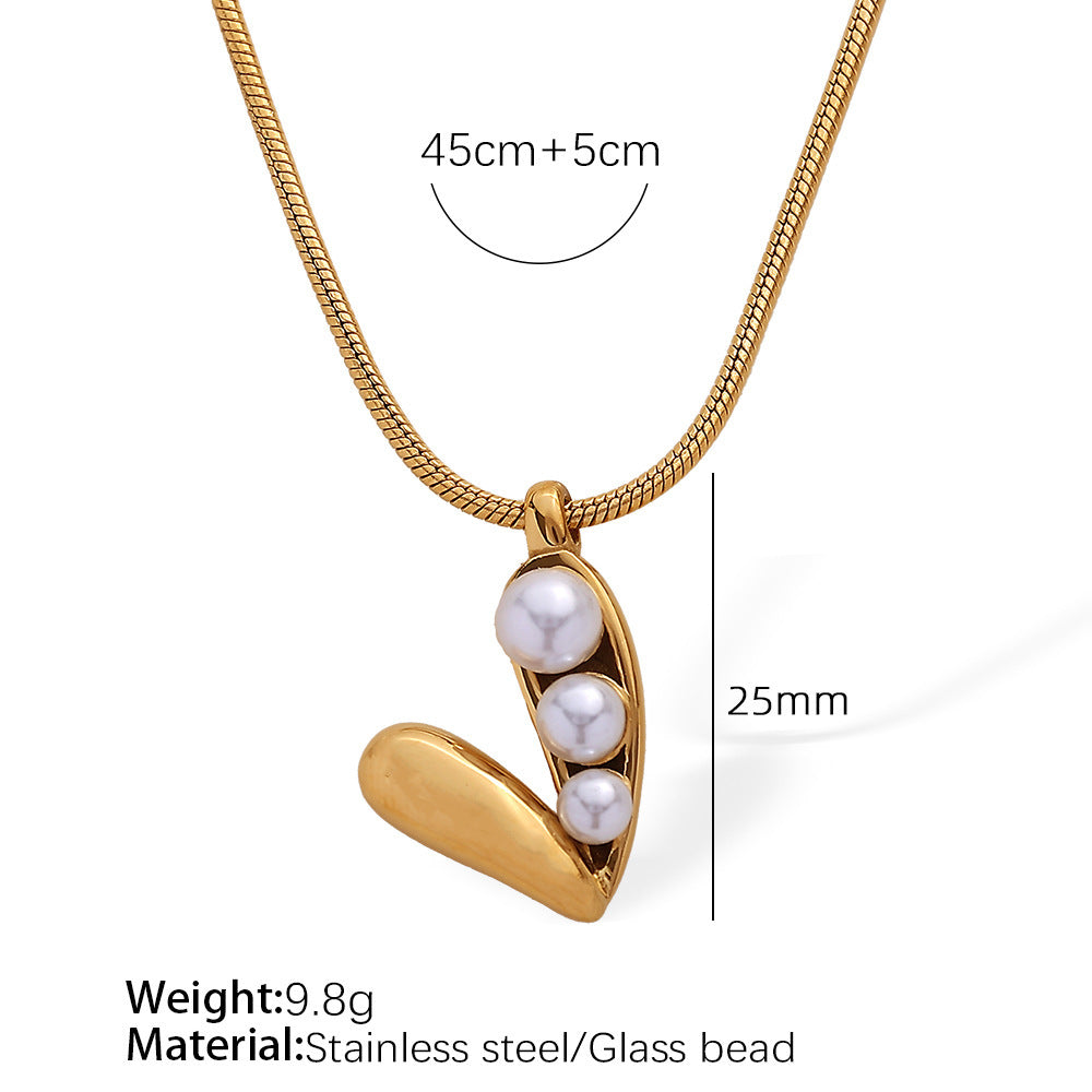 Stainless Steel Commuter's All-matching Special-interest Design Advanced Cold Wind Ladies Clavicle Chain