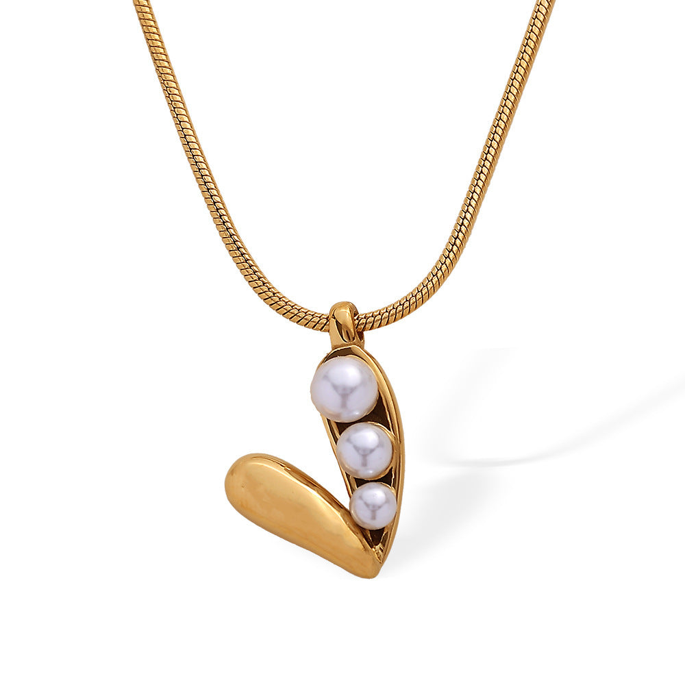 Stainless Steel Commuter's All-matching Special-interest Design Advanced Cold Wind Ladies Clavicle Chain